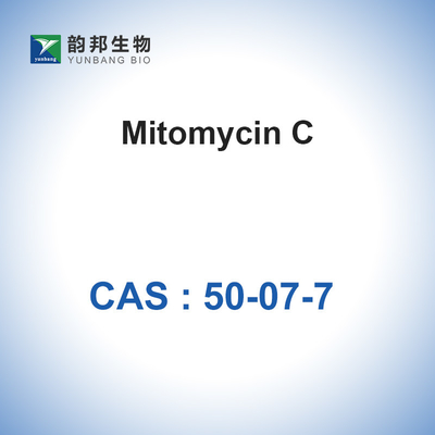 CAS 50-07-7 Mitomicina C Antibióticos Matérias-primas MF C15H18N4O5